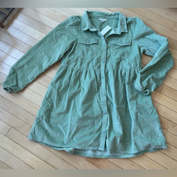 AE Corduroy Popover Mini Dress - Picture 2 of 3